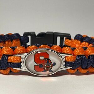 Syracuse Orange NCAA Paracord Bracelet NEW